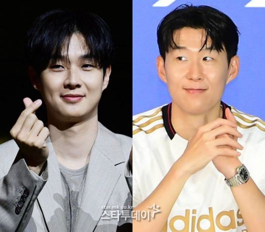 최우식, 손흥민. 사진|스타투데이DB