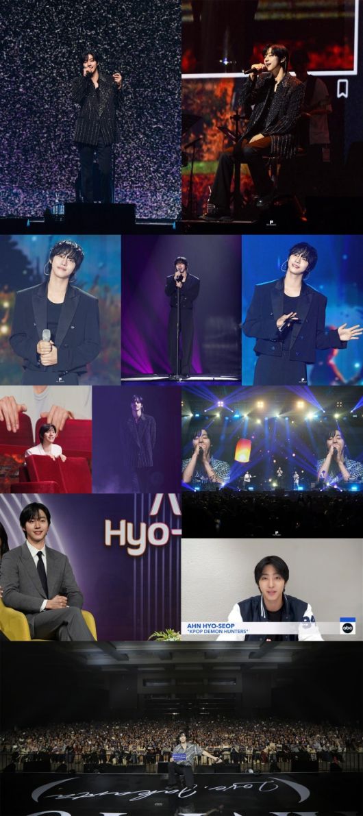 ‘케이팝 데몬 헌터스’ 속 캐릭터 ‘진우’의 영상과 함께 명장면을 직접 재현해 “진우의 환생”이라는 뜨거운 반응을 얻었다.