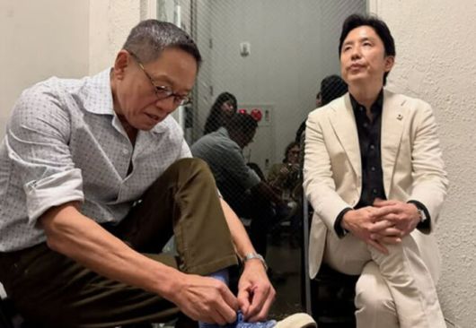 정태영 현대카드 부회장과 유희열. 사진ㅣ정태영 부회장SNS