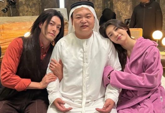 김우빈, 수지, 고규필. 사진|김우빈 인스타그램