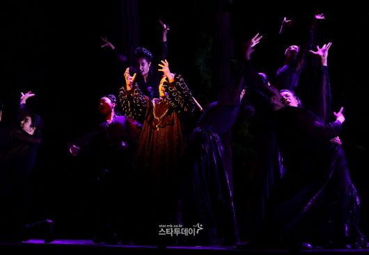 뮤지컬 ‘한복 입은 남자’ 시연. <강영국 기자>