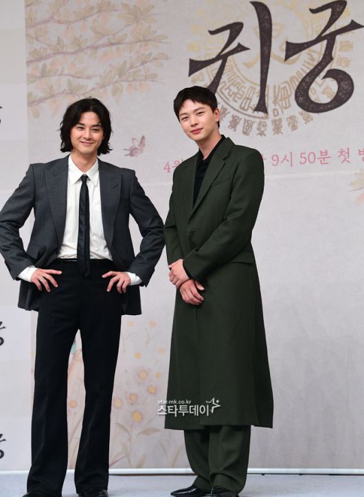 ‘귀궁’ 김지훈, 육성재. 사진ㅣ유용석 기자