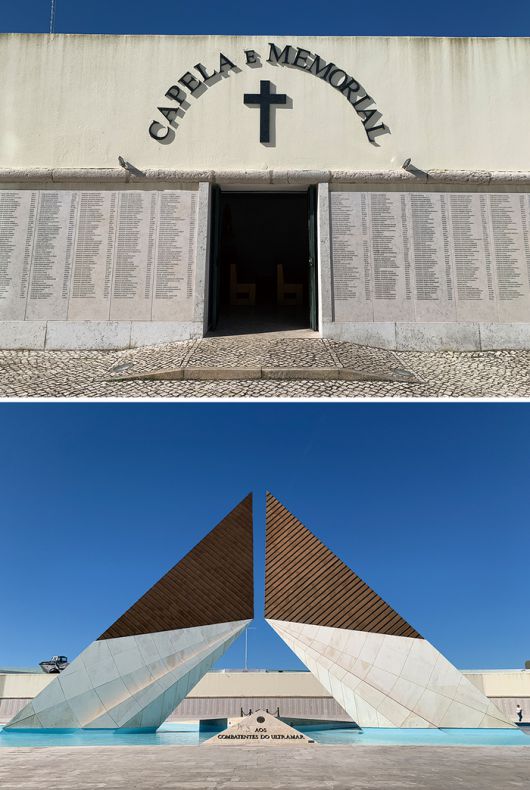 식민지 전쟁의 전사를 기리는 벨렙 탑의 기념비