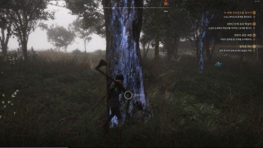 자원 획득이 가능한 나무나 광석이 곳곳에 배치돼 비교적 제약이 덜한 제작 시스템이 매력적이다.