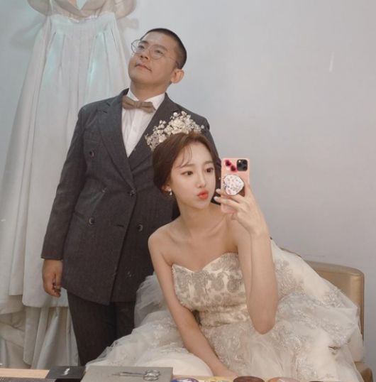 BJ철구(왼쪽)과 아내 BJ외질혜. 사진=외질혜 인스타그램 캡처.