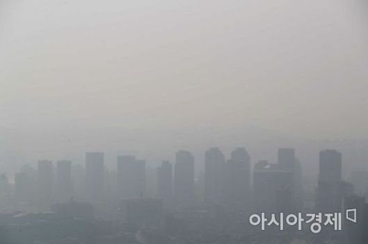 미세먼지(기사내용과 무관). 사진=아시아경제 DB