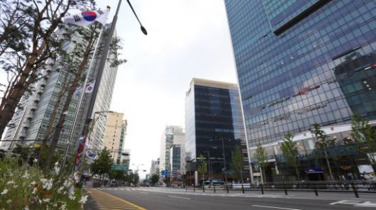 강북구 수유리 상권이 시작되는 수유사거리 입구