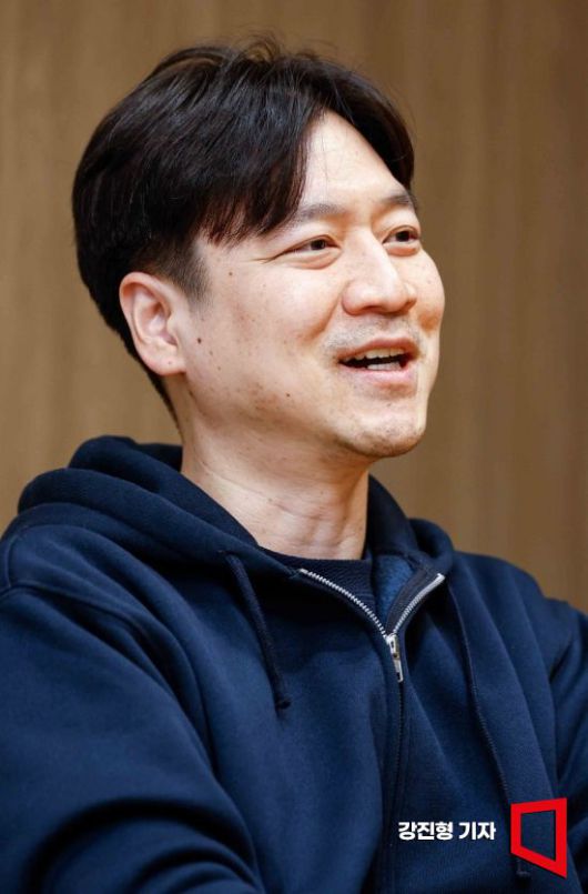 구태훈 빅뱅벤처스 대표가 서울 강남구 서울창업허브 스케일업센터에서 인터뷰 하고 있다. 사진=강진형 기자aymsdream@