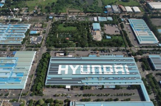 현대차 인도 첸나이 생산법인. 현대차 제공