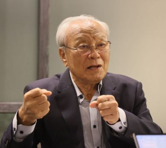 박승 전 한국은행 총재가 아시아경제와 인터뷰를 하고 있다. 2025.02.21 윤동주 기자