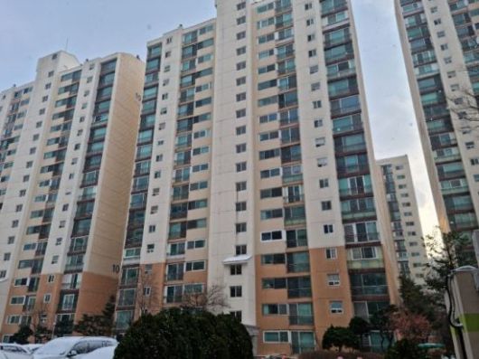 이재명 더불어민주당 전 대표가 보유한 서울 성남시 분당구 수내동의 '양지마을 금호1단지' 전경. 더블옥션 제공.