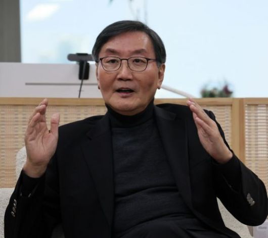 전광우 세계경제연구원 이사장이 아시아경제와 인터뷰를 하고 있다. 윤동주 기자