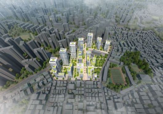 서울시 강북구 미아동 345-1번지 일대 조감도. 서울시