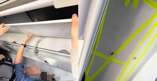 보잉 717 항공편 사고는 온라인 커뮤니티와 사회관계망서비스(SNS)에 올라오면서 파장이 커지고 있다. 한 인플루언서가 공유한 영상에는 승객들이 비행 중 천장을 붙잡고 있는 모습이 담겼다. 해당 영상은 20만회 이상의 조회 수를 기록했다. 틱톡