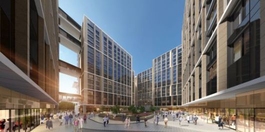 VL르웨스트 시니어레지던스 조감도. 롯데건설 제공