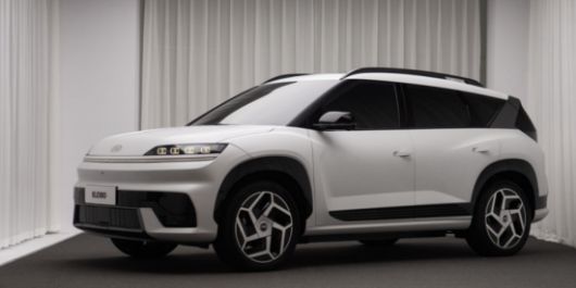 베이징현대가 지난 4월 공개한 중국 첫 전용 전기차 모델 일렉시오(ELEXIO). 현대차 제공