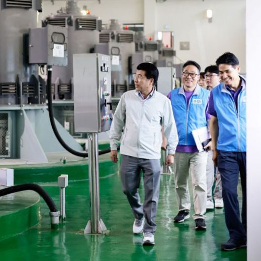 서강석 송파구청장 빗물펌프장 점검