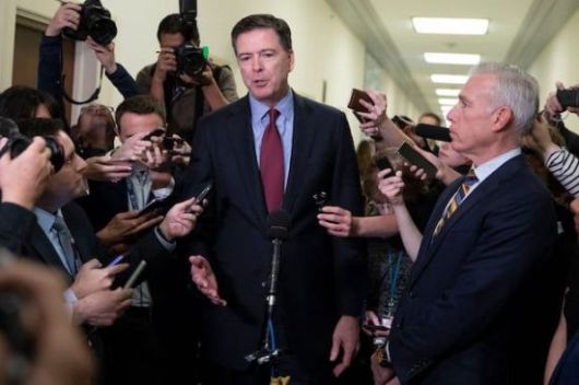 제임스 코미 전(前) 연방수사국(FBI) 국장. AFP 연합뉴스