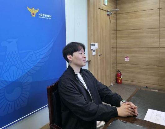 이승재 순경이 지난 16일 아시아경제와 인터뷰하고 있다. 최영찬 기자