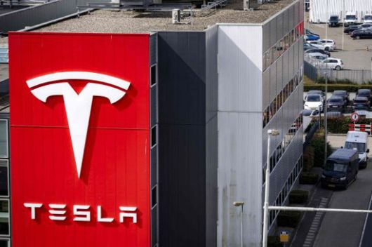 테슬라 유럽 본사 마크. AFP연합뉴스