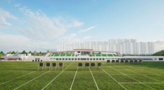 국제양궁장 투시도. 광주시 제공