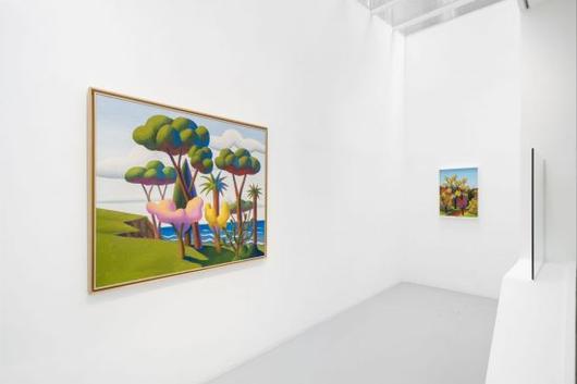 살보(Salvo) 개인전 'Salvo, in Viaggio' 설치전경. 글래드스톤