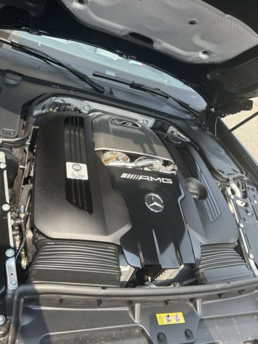 메르세데스-AMG GT 55 4Matics+ 엔진 모습. 오현길 기자