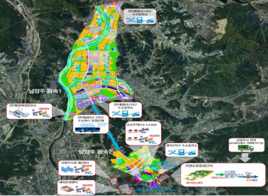 남양주 왕숙2지구는 3기 신도시 중 최초로 수소도시 조성사업이 추진된다. 남양주시 제공