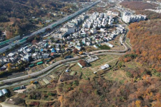 서울 서초구 서리풀 지구 모습. 연합뉴스