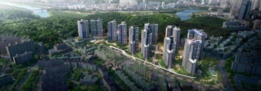 래미안 엘리미엄 울산 조감도. 삼성물산 제공