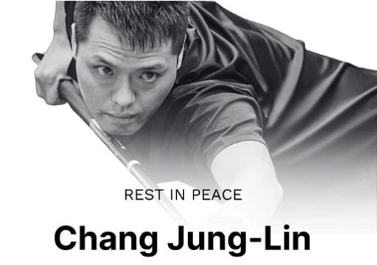 남자 포켓볼 세계 1위에 올랐던 대만 출신 당구선수 창정린(장영린)이 대회 참가 중 심장마비로 사망했다. 세계 포켓볼 당구 협회(WPA) SNS