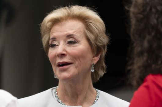 린다 맥마흔 교육부 장관. AP연합뉴스