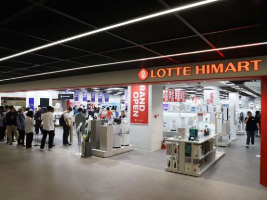 '롯데하이마트 고덕점’ 정면 전경. 롯데하이마트 제공.