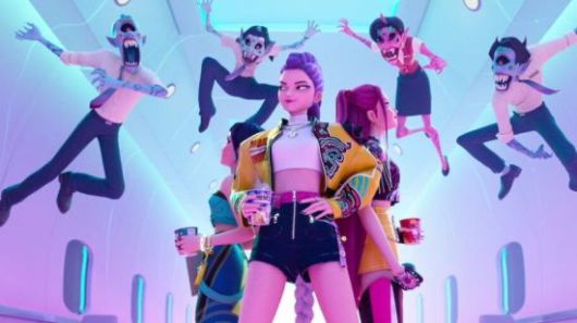 애니메이션 '케이팝 데몬 헌터스'. 사진제공=넷플릭스