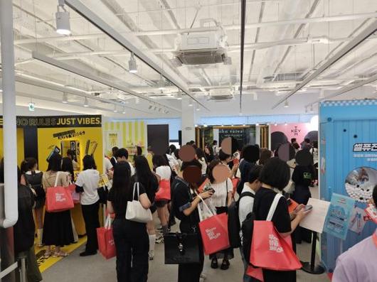 무신사가 29일 정식 오픈을 하루 앞두고 기자, 브랜드 관계자, 인플루언서 등을 대상으로 진행한 미디어데이 팝업 스토어 현장. 사진=박재현 기자