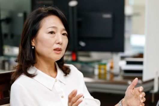 김민선 한국생산기술연구원 소장이 11일 경기 안산 한국생산기술연구원에서 인터뷰 하고 있다. 강진형 기자