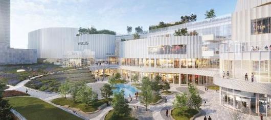 타임빌라스 송도 조감도. 롯데백화점 제공.