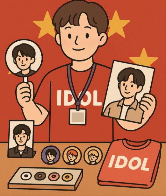 아이돌 굿즈 등 한정판 상품이나 콘서트 티켓을 대량으로 사들인 뒤 웃돈을 붙여 SNS를 통해 재판매하는 것으로 알려져 있다. 중국에서는 이런 업자들을 '황니우(黃牛)'라고 부른다. 사진은 기사의 이해를 돕기 위해 AI를 통해 생성한 이미지임. ChatGPT