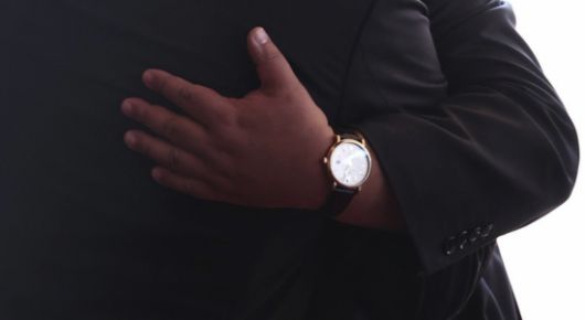 김정은 북한 국무위원장이 착용한 시계. 크렘림궁 홈페이지