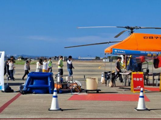 포항시, APEC 대비 생물테러·항공기 사고 대응 대규모 합동훈련 실시. 포항시 제공