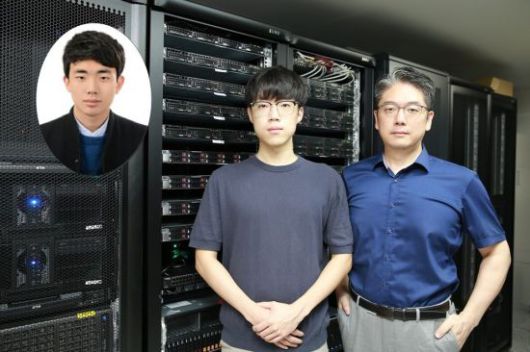 (왼쪽부터) 박정호 그래파이 엔지니어, 이건호 박사과정, 김민수 교수. KAIST 제공