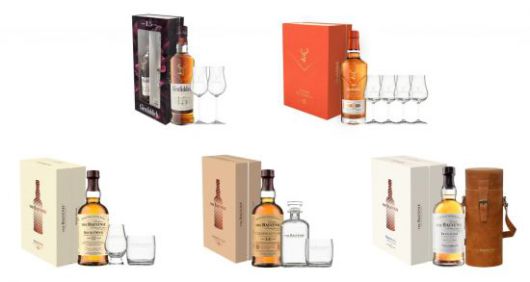 윌리엄그랜트앤선즈의 '글렌피딕'·'발베니' 추석 선물세트.