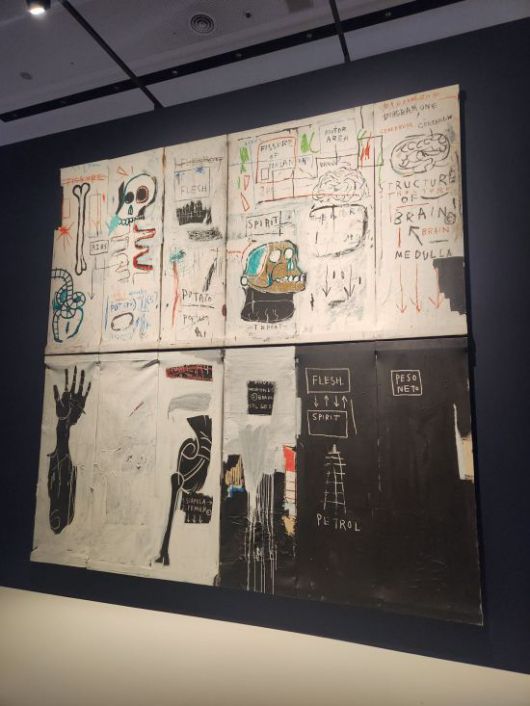 장 미셸 바스키야의 'Flesh and Spirit'(1982~1983). 서믿음 기자