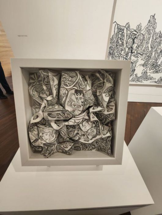 서울대미술관 '차원확장자' 전시 내부 전경. 서울대미술관 제공