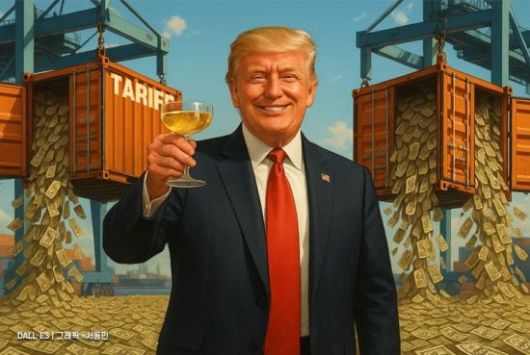 도널드 트럼프 미국 대통령 일러스트. 아시아경제DB