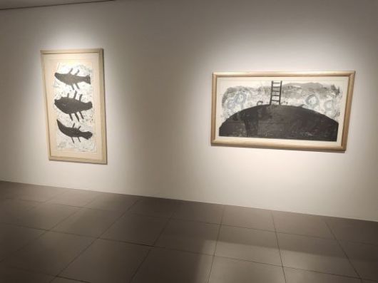 노은님 회고전이 열리는 현대화랑 내부전경. 서믿음 기자