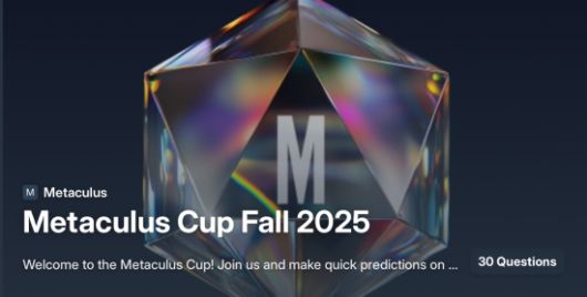 전 세계의 미래 예측 전문가들이 모여 겨루는 예측 대회 '메타큘러스 컵'. 메타큘러스 홈페이지