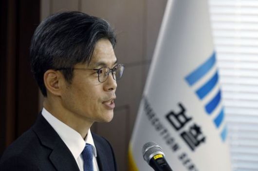 박철우 신임 서울중앙지검장이 21일 서울 서초구 서울중앙지방검찰청에서 열린 제66대 서울중앙지방검찰청 검사장 취임식에서 취임사를 하고 있다. 2025.11.21 윤동주 기자