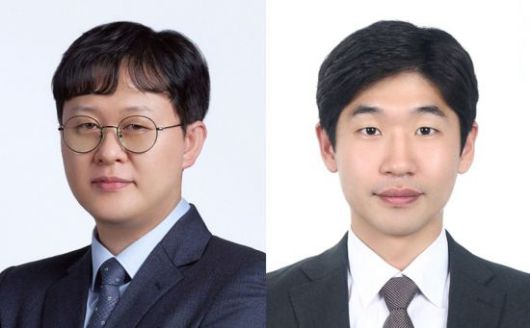 연구진, 최성득 교수(좌)와 제1저자인 이상진 박사. UNIST 제공