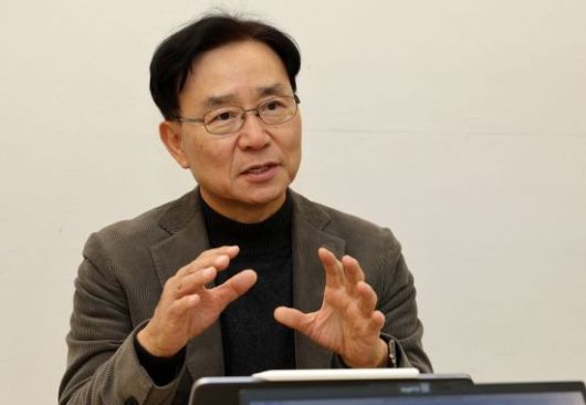 김명환 차세대 이차전지 혁신 전략연구단 단장이 서울 종로구 모처에서 아시아경제와 인터뷰를 하고 있다. 윤동주 기자